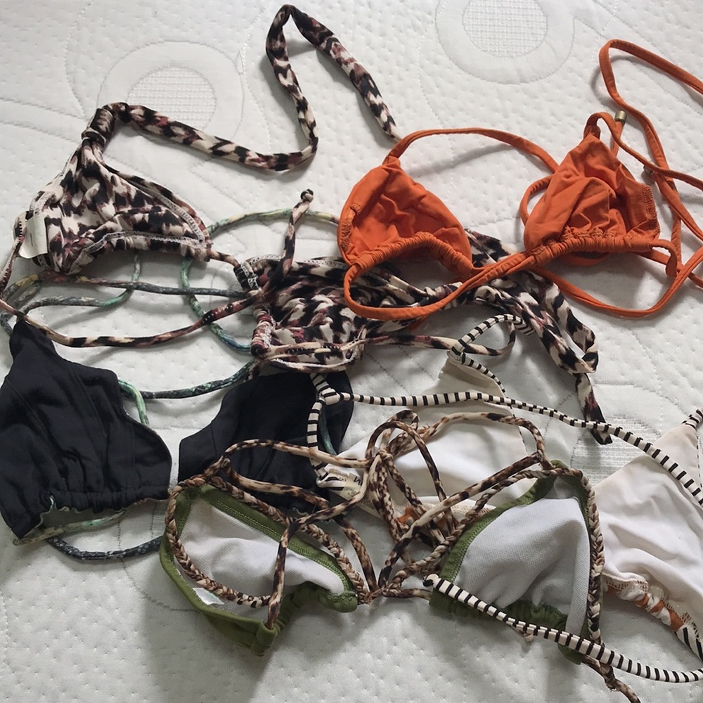 String Tie Triangle Bikini Top Bundle - image 2